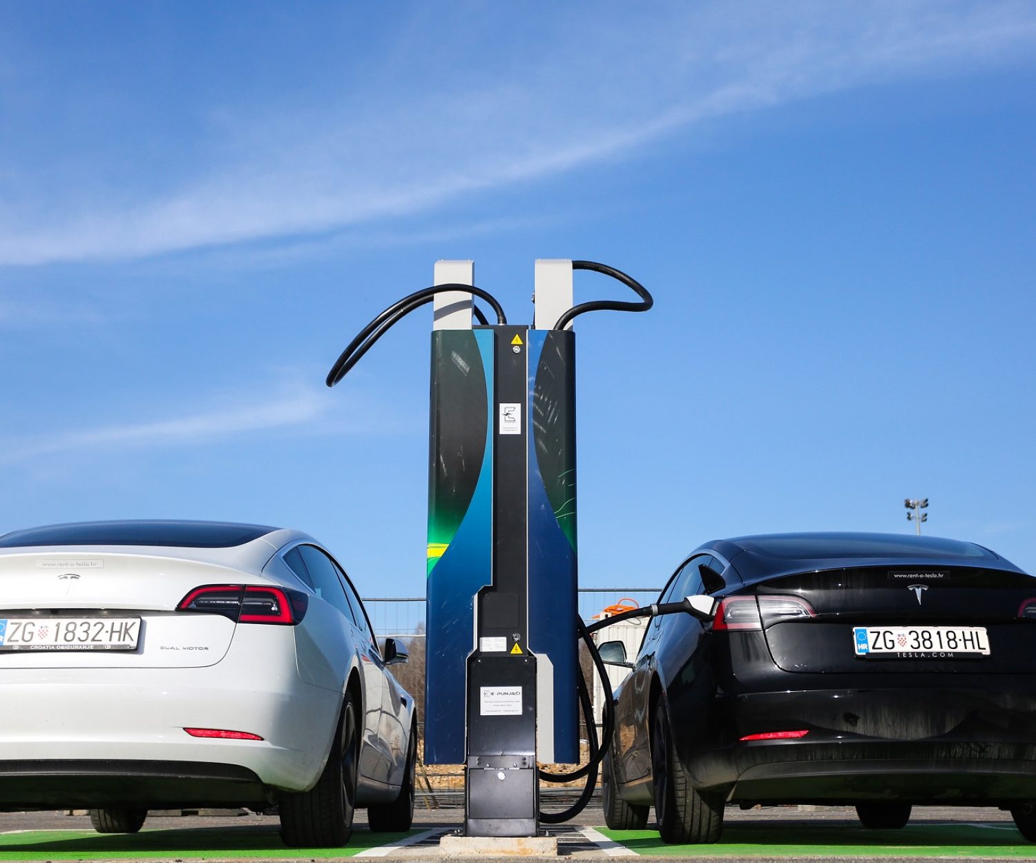 13.02.2020., Vukova Gorica - Nove HEP-ove brze punionice na odmaralistu Vukova Gorica. 
Photo: Emica Elvedji/PIXSELL