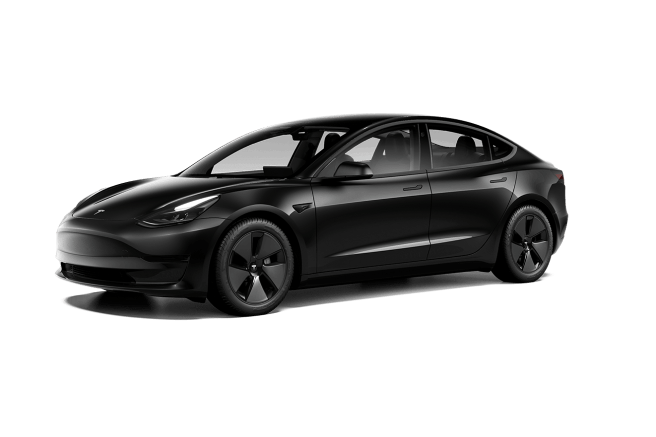 tesla model 3 standard plus crni